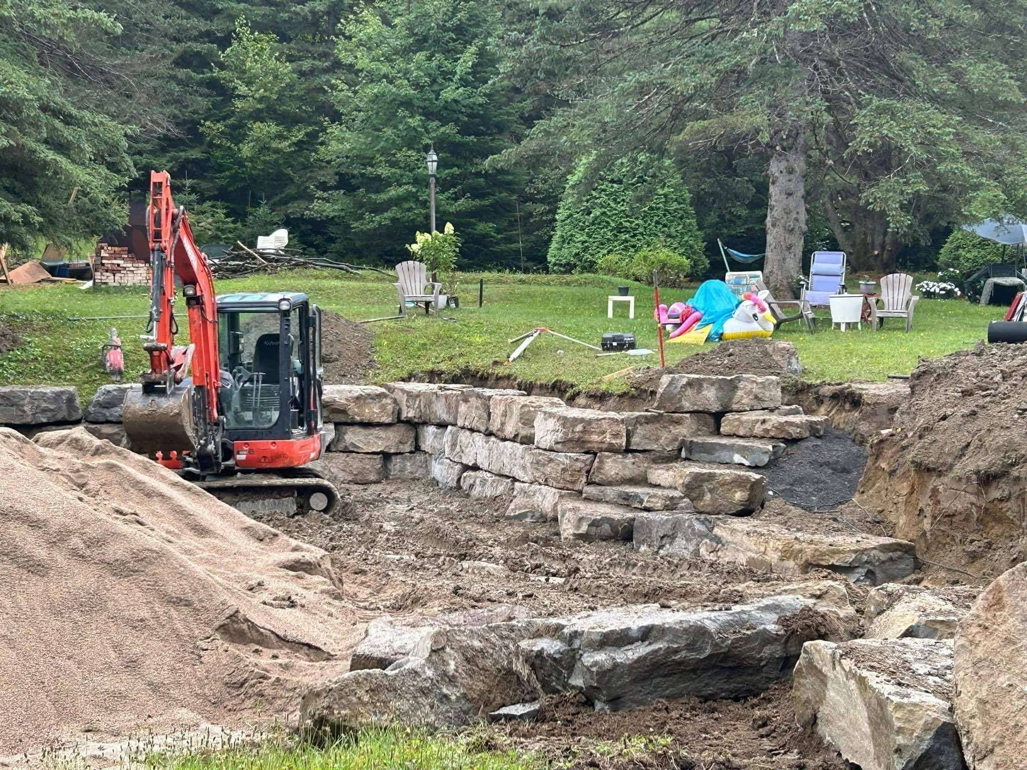 Projet d'excavation GDSD