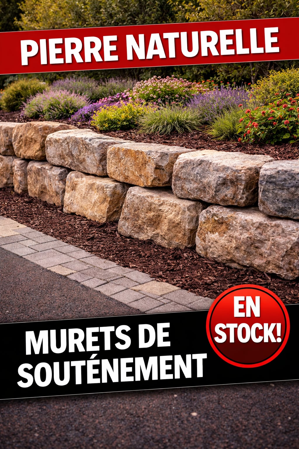 Muret de soutènement GDSD